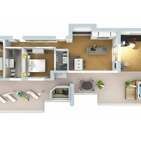 Penthouse Skygarden Διαμέρισμα *